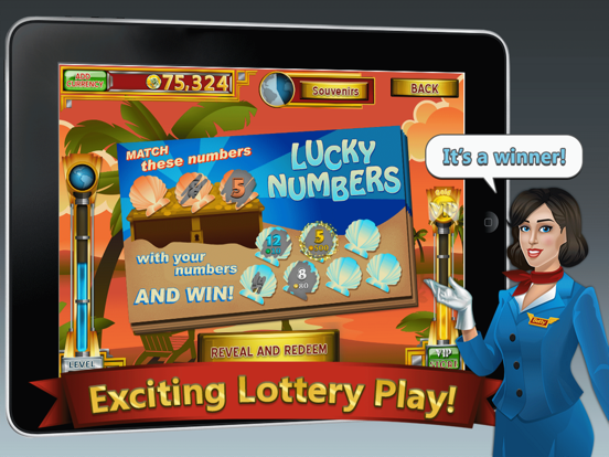 Screenshot #4 pour JetSet Scratch Lotto