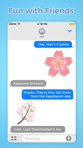Cherry Blossom Stickers by Kappboom screenshot
