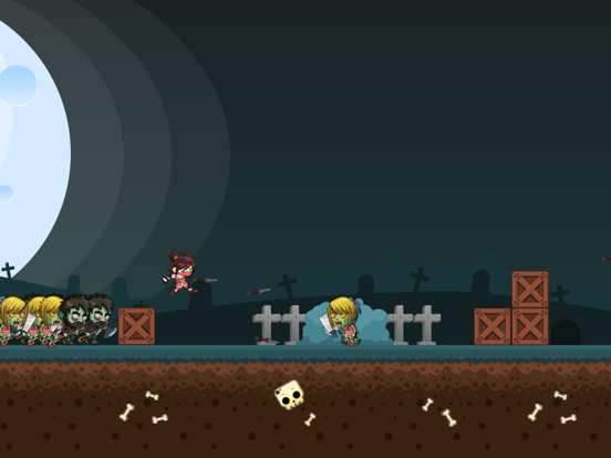 Super Ninja VS Zombie - Run And Fight In Graveyard