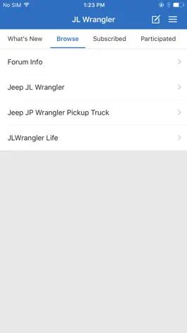Game screenshot The Ultimate JL Resource Forum - for Jeep Wrangler hack