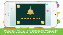 Game screenshot ABC Kids First Words - Vegetables Fruits Alphabet apk