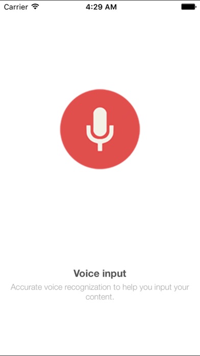 Screenshot #1 pour iTalking - Voice Translation