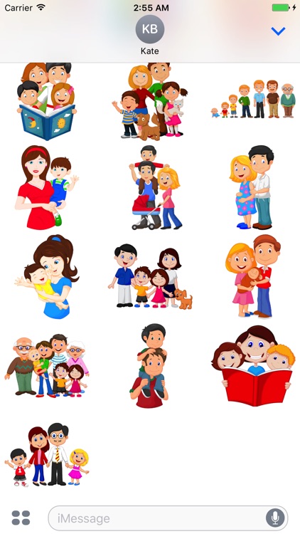 Family day Stickers