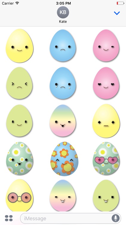 Easter Egg Stickers