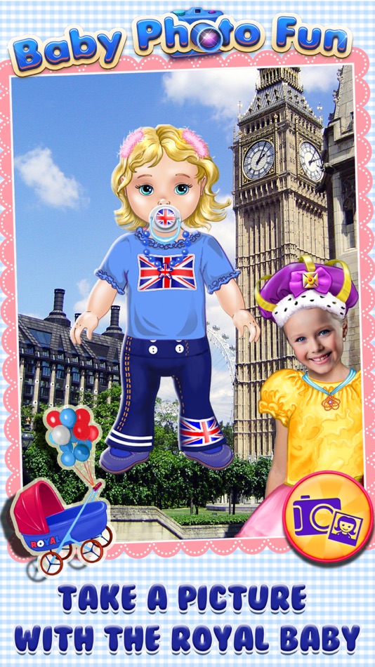 Royal Baby Photo Fun - Dress Up & Card Maker - 1.4 - (iOS)