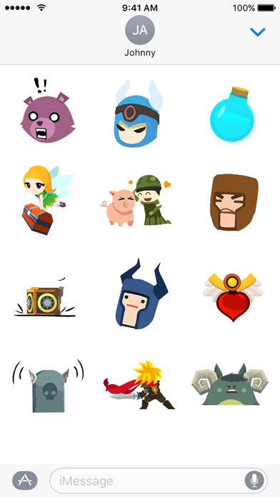 Screenshot #1 pour Tap Titans 2 Sticker Pack