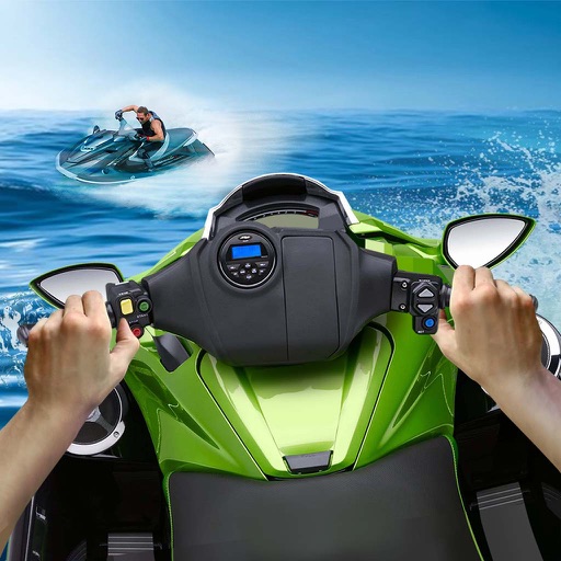 Drive Water Bike 3D Simulator Icon