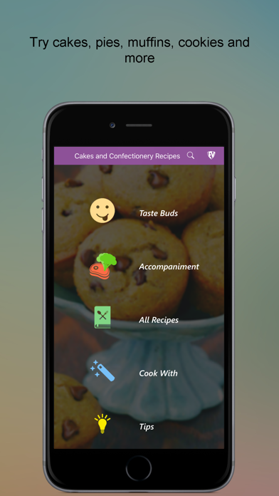 Screenshot #1 pour Caking and Baking Recipes