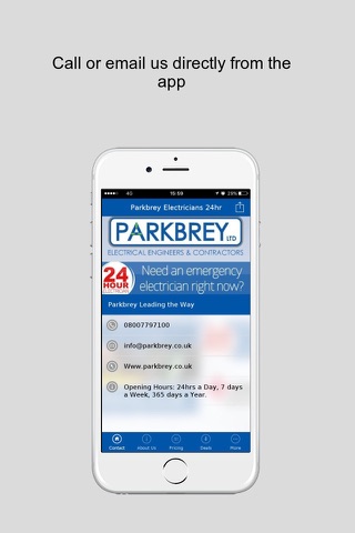 Parkbrey Electricians 24hr screenshot 4