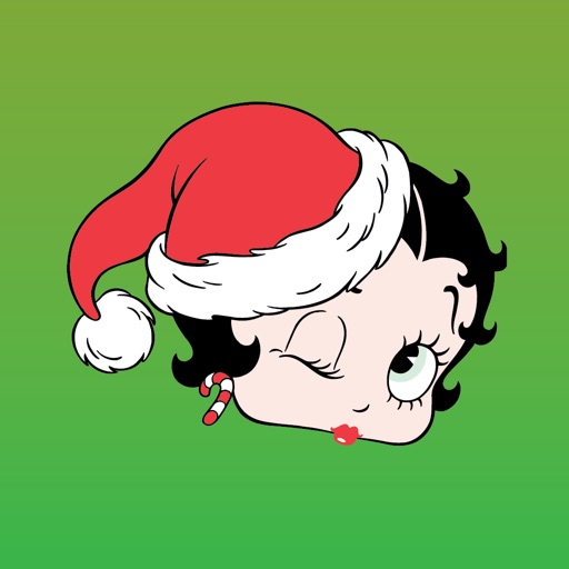 Merry & Bright Betty Boop Sticker Pack icon