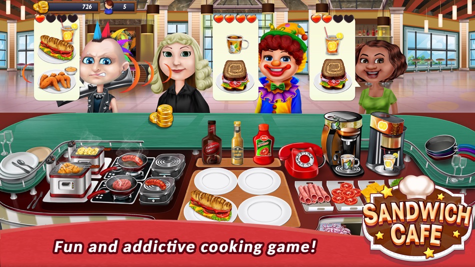 Sandwich Cafe Game – Cook delicious sandwiches! - 1.0 - (iOS)