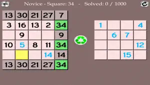 Magic Square Deluxe screenshot #4 for iPhone