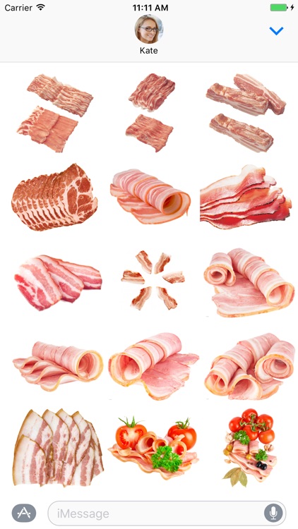 Bacon AF Sticker Pack