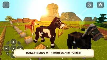My Blocky Horse Racing Animal Care Game For Girls By Tiny Dragon