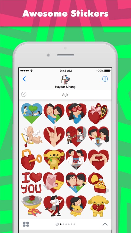 Aşk stickers by Haydar