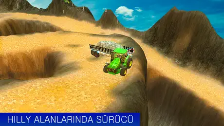Off-road Traktör Sürüş Sim 3D
