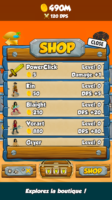 Screenshot #3 pour Epic Clickers