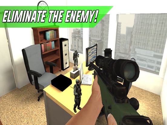 Screenshot #4 pour Snipe-r Gun Battle: Arena Shot