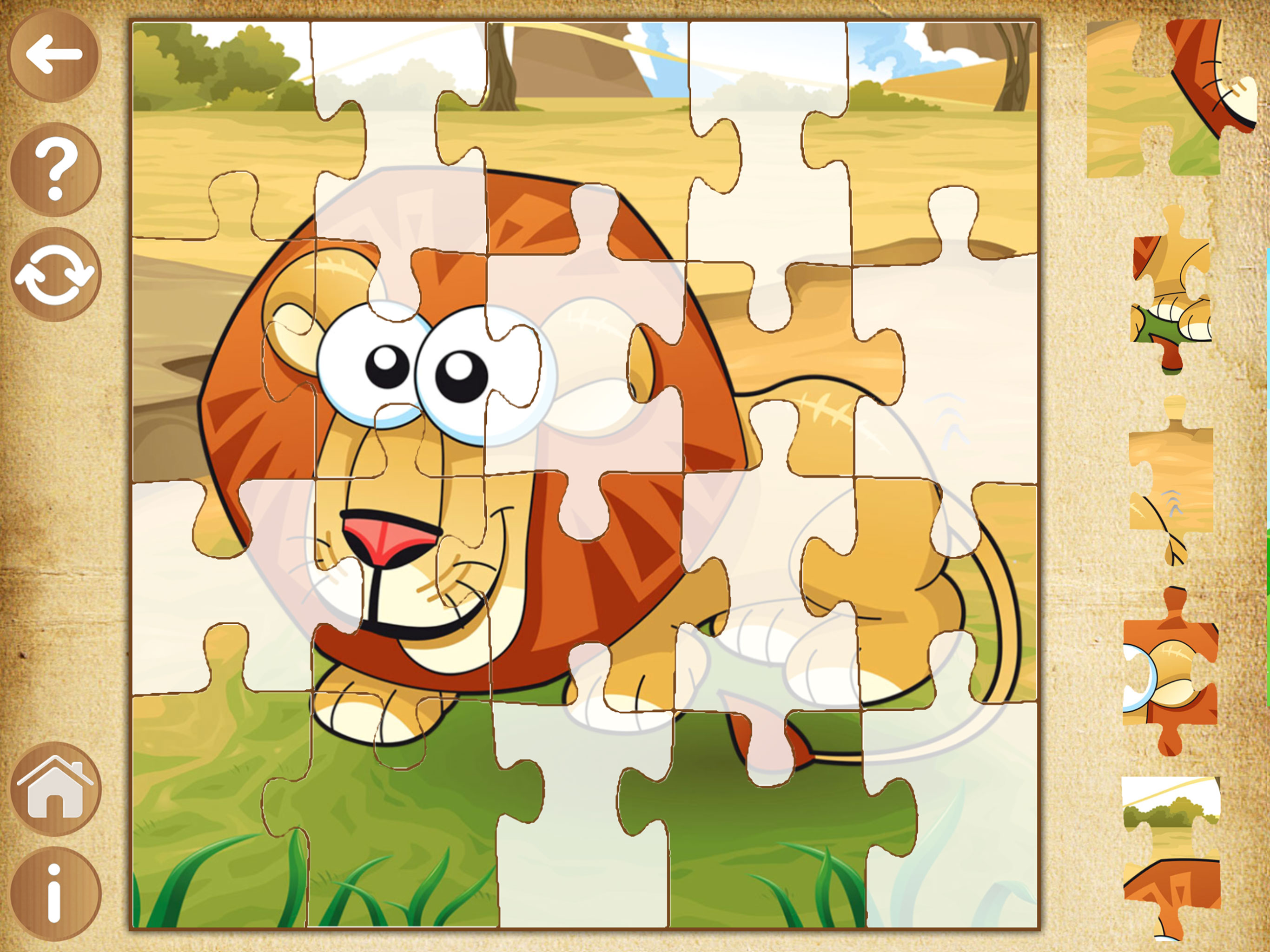 Animals Puzzles for toddler - Learning kids games