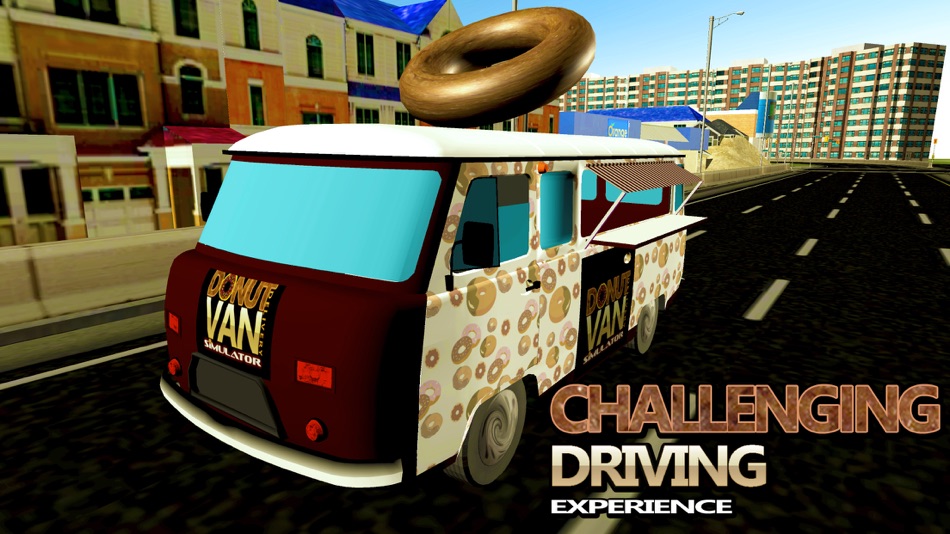 Donut Van Delivery Simulator & Mini Truck Driving - 1.0 - (iOS)