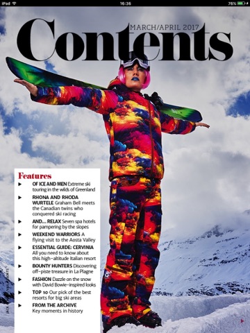 Telegraph Ski and Snowboard Magazine screenshot 2