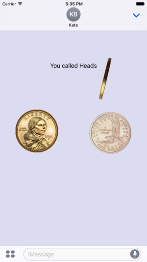 Coin Flip Message