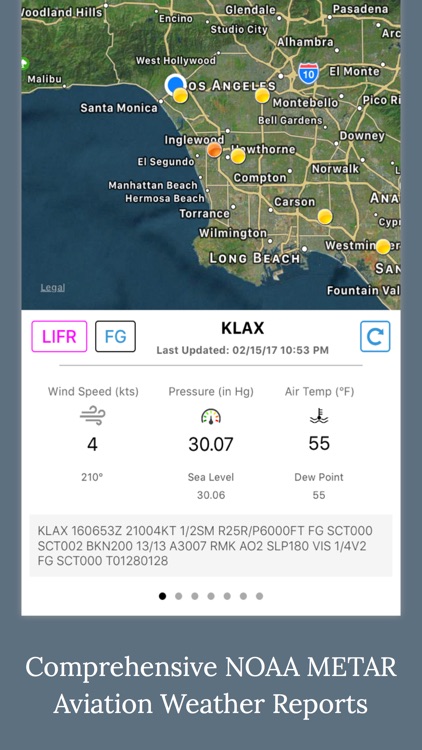 Aviation Weather - METAR & TAFs Data