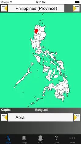 Game screenshot Philippines Province Maps and Capitals mod apk