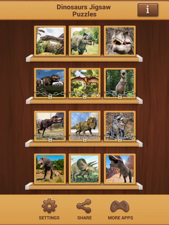 Screenshot #4 pour Jeux De Puzzle Dinosaure - Amusant Jeu De Logique