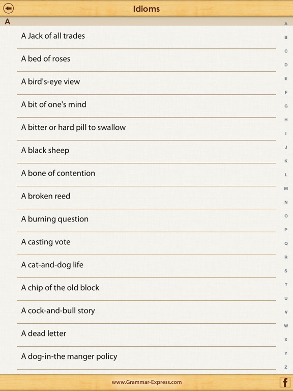 Screenshot #6 pour Idioms