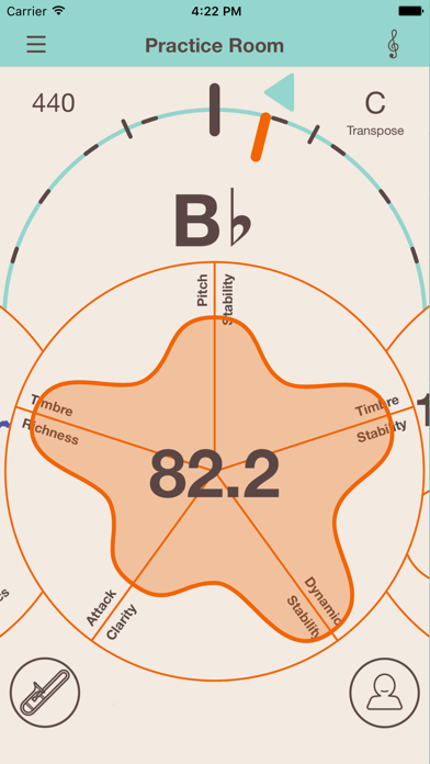 KORG cortosia - GOOD SOUND TUNER Screenshot 2