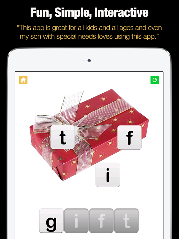 Screenshot #5 pour Spelling Bee for Kids - Spell 4 Letter Words