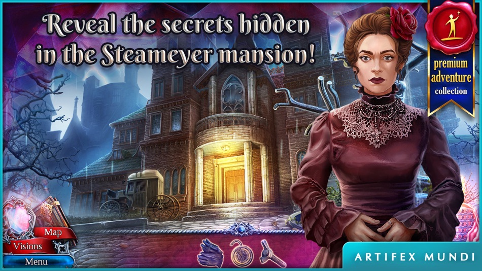 #3. Scarlett Mysteries: Cursed Child (Full) (iOS) 由: Artifex Mundi S.A.