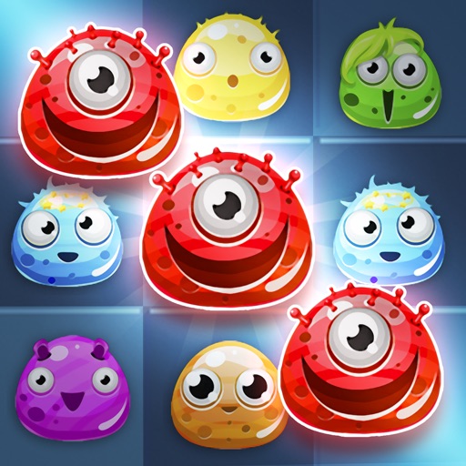 Monster Soda Mania . Match 3 Puzzle icon