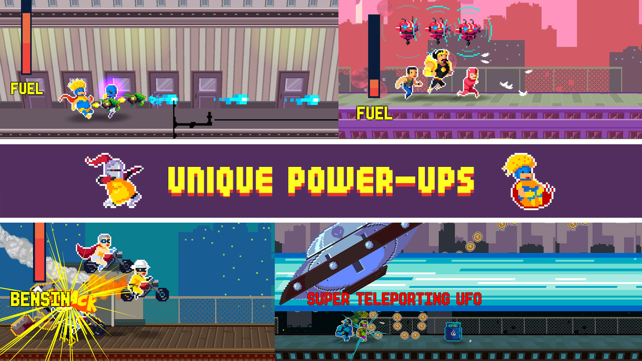 Pixel Super Heroes screenshot 4