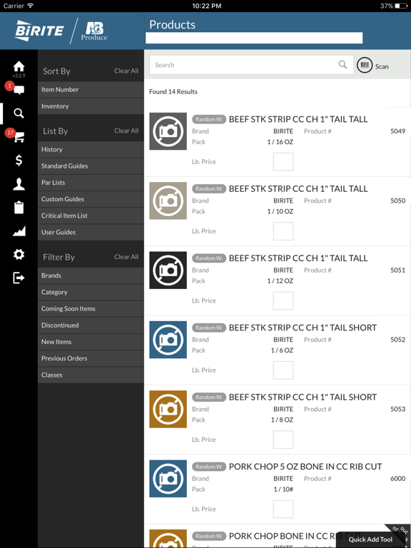 Screenshot #4 pour Birite / A&B Produce