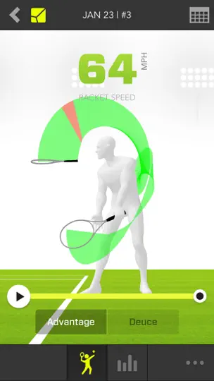 Скриншот Zepp Tennis Classic на iPhone 2
