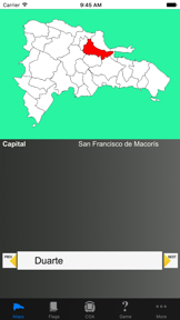 Dominican Republic Province Maps and Capitals screenshot