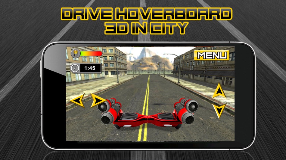 Drive Hoverboard 3D In City - 1.0 - (iOS)