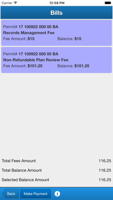 App screenshot