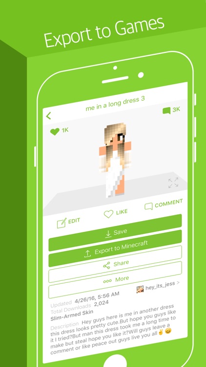 Skinseed - Skin Creator for Minecraft Skins