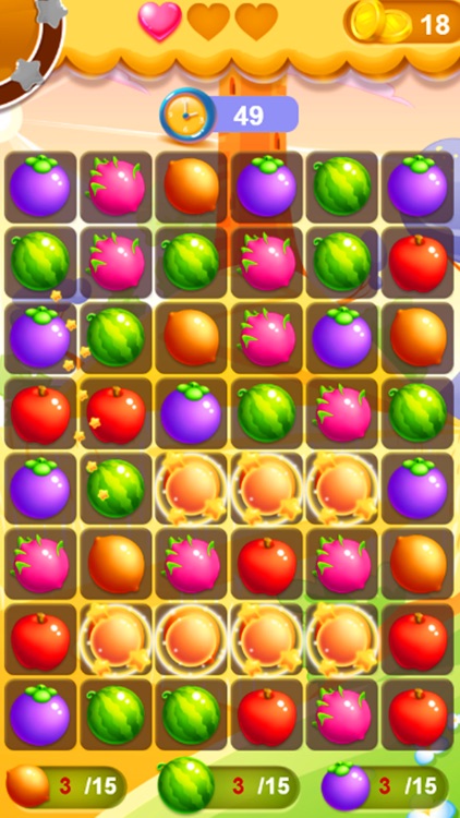 Juicy Fruit Match 3