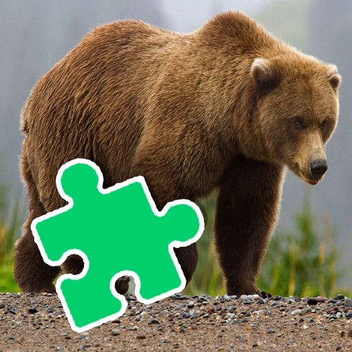 Kids Learn Games Page Bear Jigsaw Puzzle