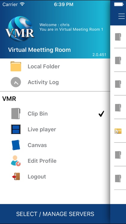 Virtual Meeting Room (VMR)