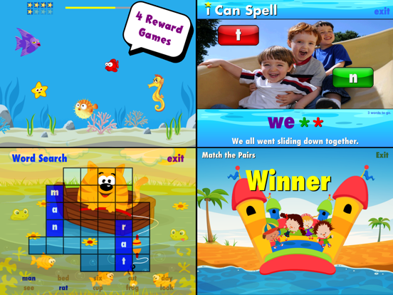 i Can Spell with Phonics iPad screenshot 2 - Education app
