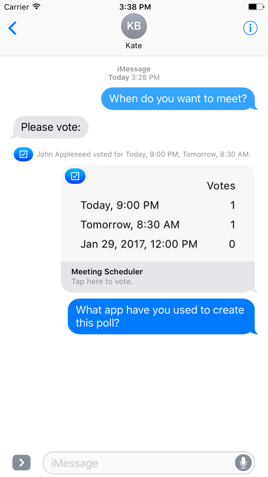 Meeting Scheduler - 1.2 - (iOS)