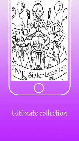 Game screenshot Coloring Pages For FNAF Sister Location apk
