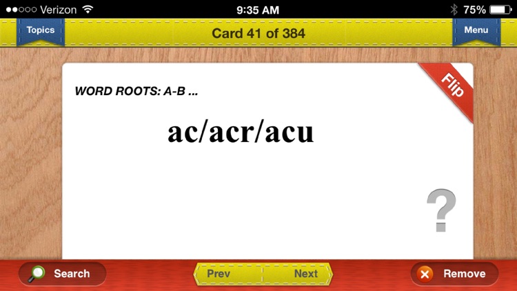 MCAT Prep Verbal Flashcards Vocabulary Exambusters