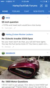 HarleyTechTalk Forums screenshot #1 for iPhone