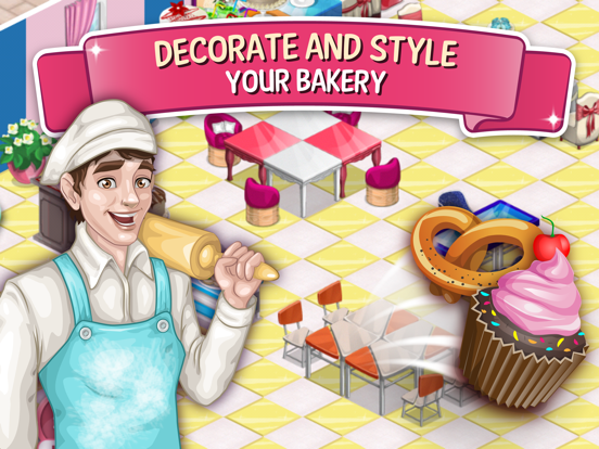 Bakery Town iPad app afbeelding 4